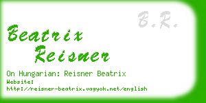 beatrix reisner business card